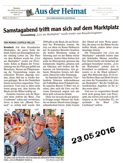 Mittelschwaebische Nachrichten aus der Heimat 23 05 2016www