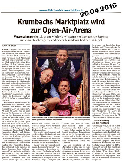 Mittelschwaebische Nachrichten - 26 04 2016